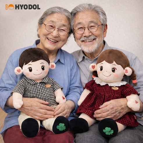 효돌 AI 챗지피티 노인돌봄로봇 인형 치매예방 반려로봇 독거노인 고독사방지 남 개인용 2년