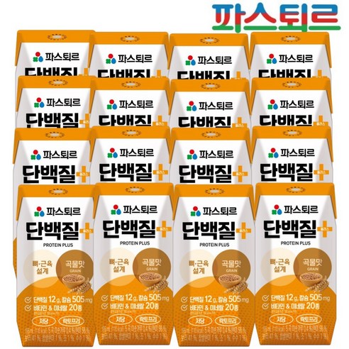 (대영) 파스퇴르 단백질 플러스 곡물맛 프로틴음료