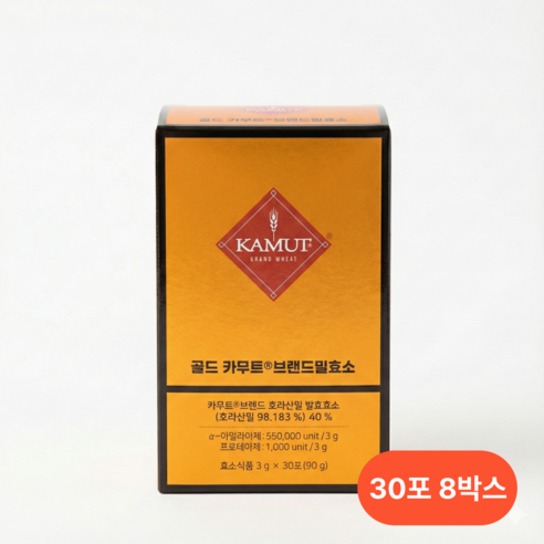 그레인온 골드카무트 브랜드밀 효소G 30p, 180g, 4개