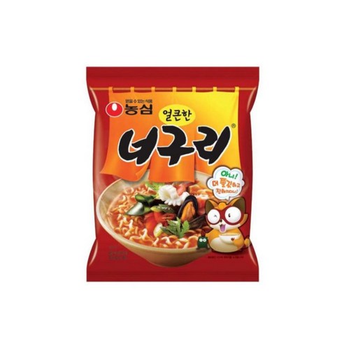 농심 너구리 얼큰한맛 120g x 40개, 40개