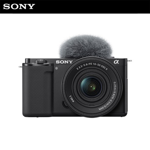 소니 공식대리점 카메라 ZV-E10K (SELP16502 파워 패키지킷) 미러리스 브이로그
