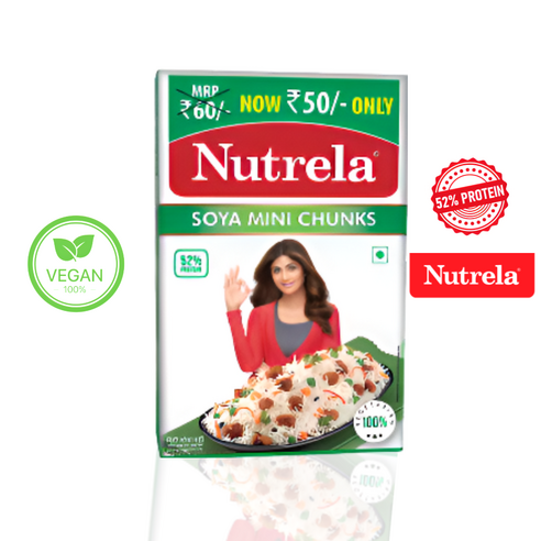 Nutrela Soya mini chunks 뉴트렐라 소야미니청크 비건 콩고기 고단백