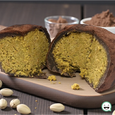 두바이 쫀득 쿠키 두쫀쿠 피스타치오 카다이프 타피오카 코코아분말, 50g, 1개