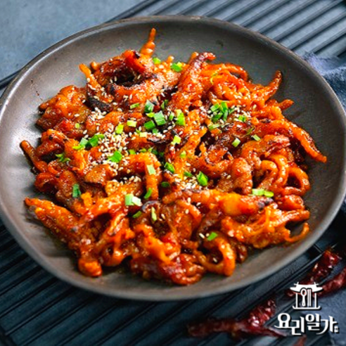 [담짜몰요리일가] 직화불닭발(무뼈) 양념 닭발 포차 매콤 술안주 230g 양념육, 1개, 230g