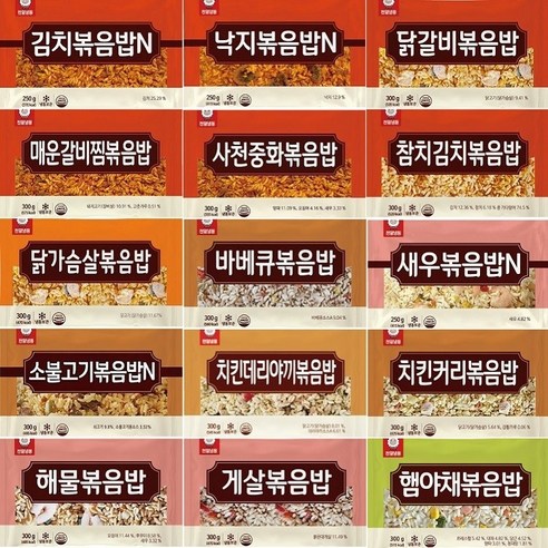 천일 냉동 즉석 볶음밥 낚지볶음밥, 300g, 1개