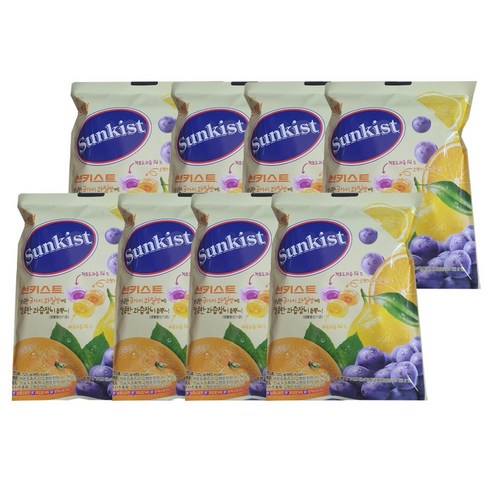 해태 썬키스트 125g x 8, 125g, 8개