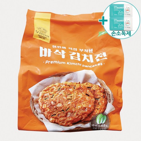 코스트코 사옹원 부침명장 바삭 김치전 130G X 10장 + 더메이런알콜티슈