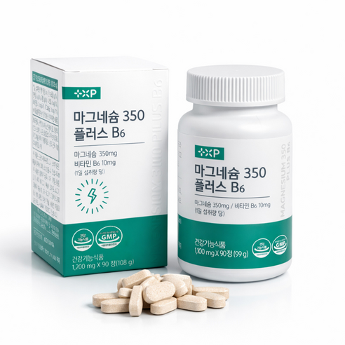 글루콘산 마그네슘 350 플러스 B6 비타민B