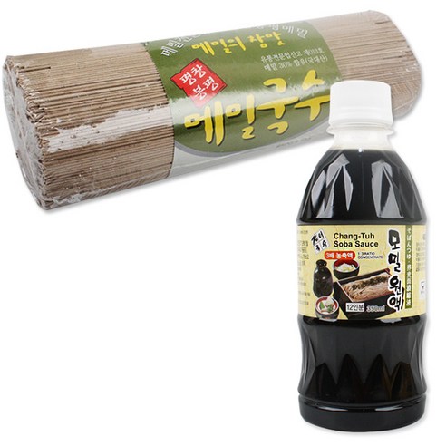 평창봉평 메밀국수세트 (모밀원액 350ml+평창봉평메밀국수 850g)
