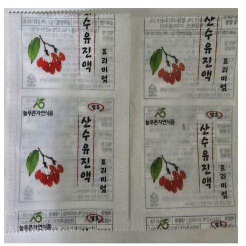 산수유즙 진액 (105m/ 발효 산수유프리미엄, 100개, 105ml