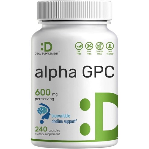 Felicewald Collaborating Partners 필리체발트 콜린알포세레이트 알파GPC Alpha-GPC 누트로픽 딜서플리먼트 300mg 240캡슐 3개