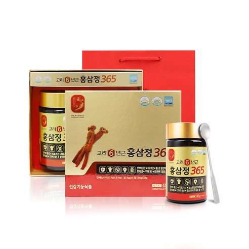 [대한홍삼진흥공사] 6년근 고려홍삼정365 240G 2개
