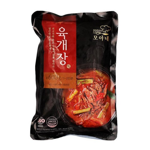 다모아푸드 모아네 육개장600g