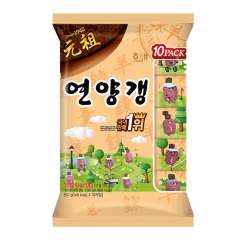 해태제과 연양갱10PACK 500g