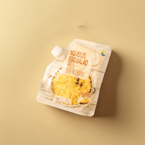 풍요한아침 짜먹는 달콤 에그 샐러드, 1개, 500g