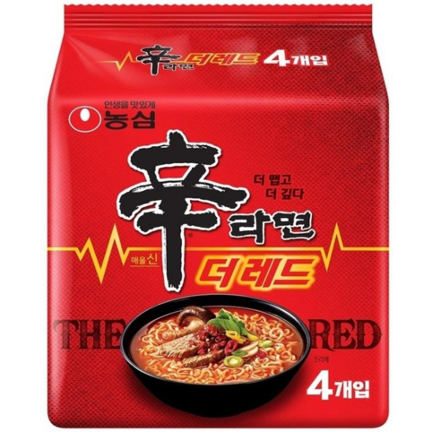 신라면 더 레드 125g