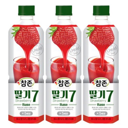 참존식품 딸기7베이스
