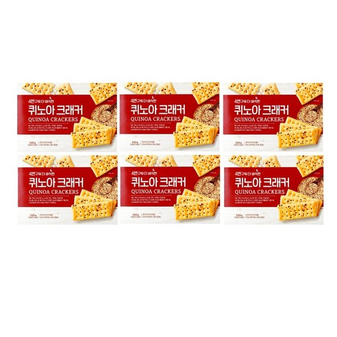 4번구워 더 바삭한 퀴노아 크래커