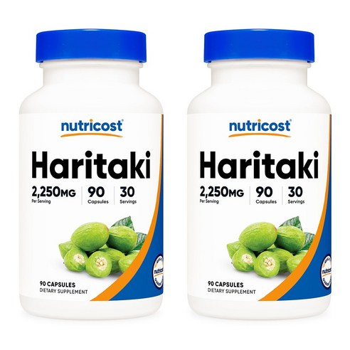 뉴트리코스트 하리타키 가자나무 2250MG 캡슐 90정 2병