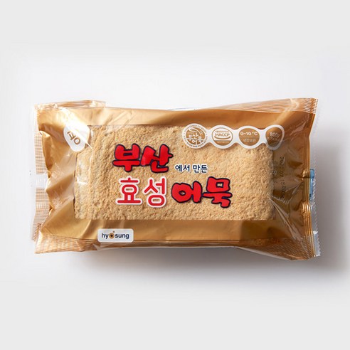 [효성어묵] 평 어육함량 68% 사각어묵