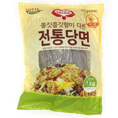 롯데푸드 델가 전통당면 1KG