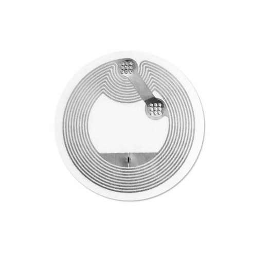 NFC 태그 인레이 스티커 칩 라벨 태그, 01. 원형 NFC 스티커 태그(No.213), 1개