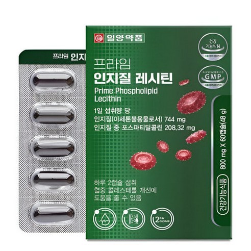 일양약품 프라임 인지질 레시틴 48g