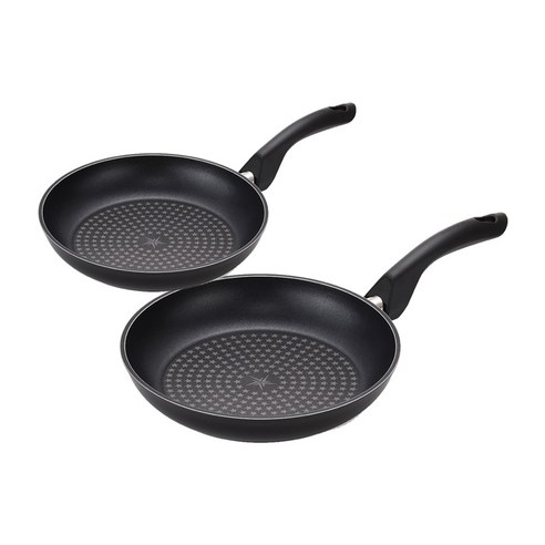 해피콜 매시브 다이아몬드 IH 프라이팬 2종세트(24팬+28팬), 팬24cm+팬28cm, 1개