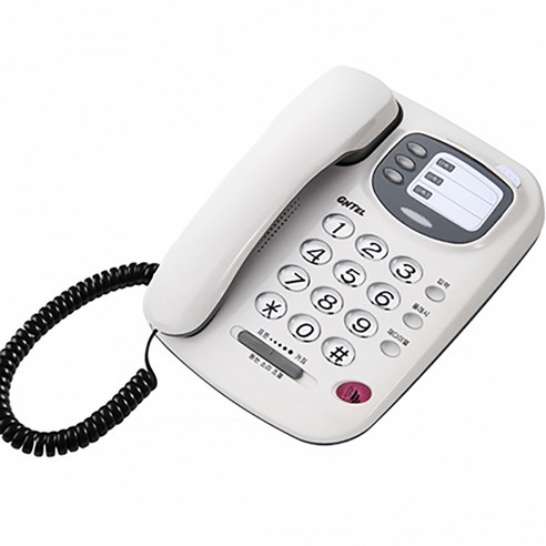 지엔텔 유선전화기 GS-465, 단품