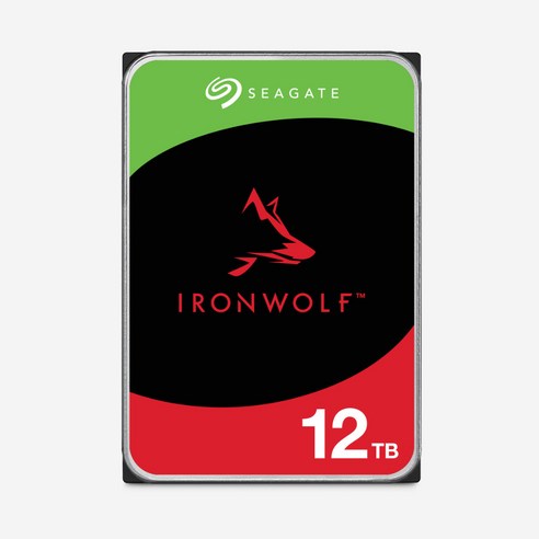 씨게이트(Seagate) 아이언울프 12TB ST12000VN0008, 3년보증, 12TB, ST12000VN0008