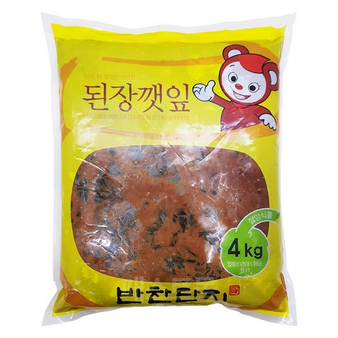[반찬단지] 된장깻잎 4kg
