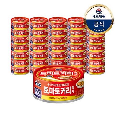 토마토커리 참치 100g 36개, 100g, 36개