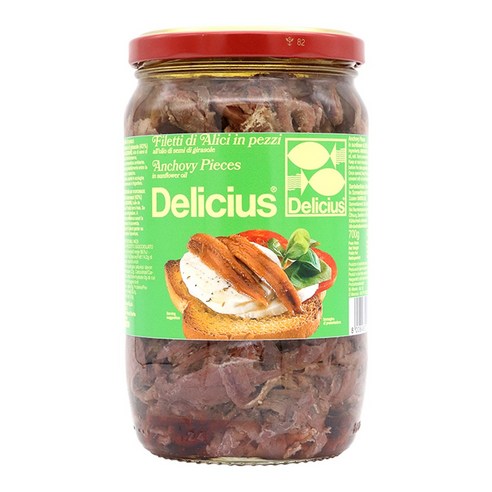 델리시우스 멸치절임 엔초비 필렛700g