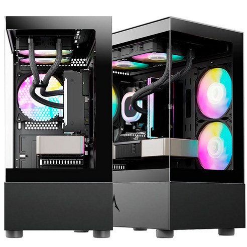 왕가PC 게이밍 데스크탑 게임용 고사양 조립컴퓨터 하이엔드PC 컴퓨터본체, b.슈퍼스트림PC WX21, 블랙
