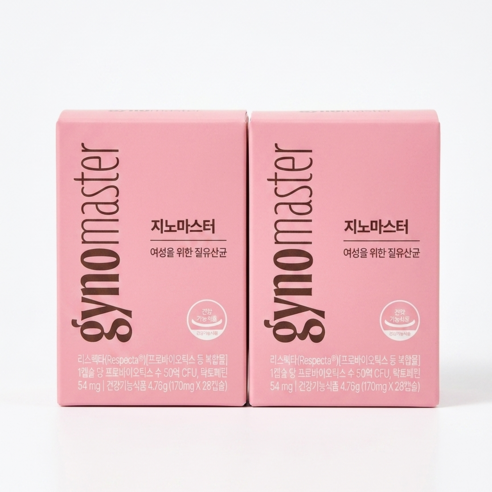 지노마스터 질 건강 유산균 170mg, 56캡슐, 1개 (8주분)