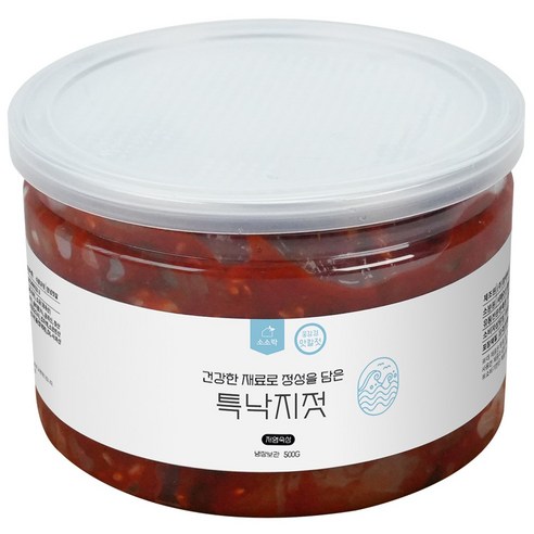 소소락 강경젓갈 특낙지젓 500g. 자연숙성, 500g, 1개