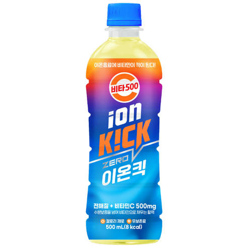 [광동직영] 광동 비타500 이온킥 500ml x 24pet, 500ml, 24개입