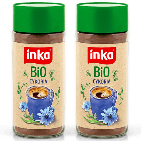 잉카 유기농 오르조 치커리 무카페인 대체 커피, 1개입, 100g, 2개