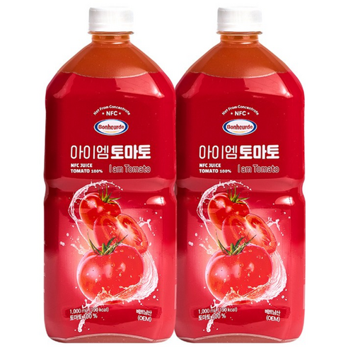 보넬드 아이엠 토마토주스 100% NFC 착즙주스