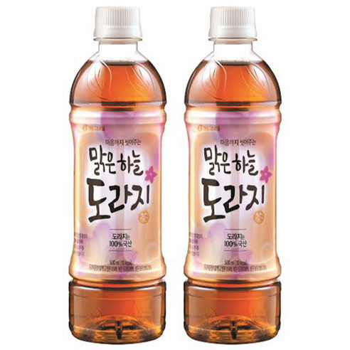 빙그레 맑은하늘 도라지차