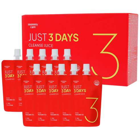 마미케어 해독주스 abc 쥬스 디톡스 작심3일 클렌즈 주스 자허블맛, 10개, 70ml