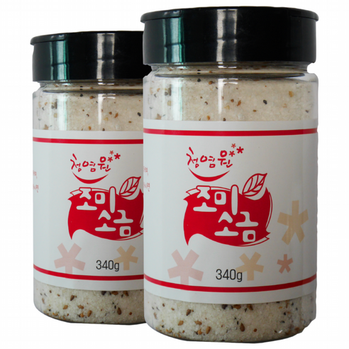 청염원 조미소금 340g 대용량 식당용 업소용 가정용 증정용 선물용, 340g, 1개