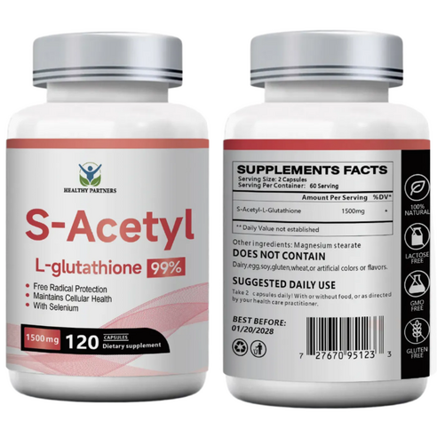 고함량 S 아세틸 L 글루타치온 1500mg NAC 대체성분