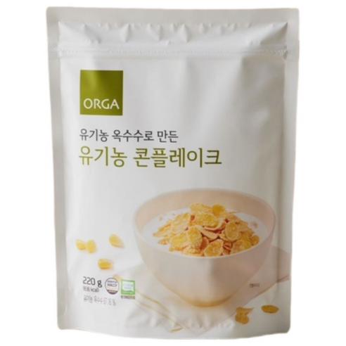 올가홀푸드 유기농 콘플레이크 시리얼