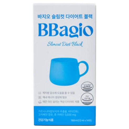 바지오 슬림컷 다이어트 블랙 체지방 감소 아메리카노맛 체중조절 붓기관리 식이섬유 건강기능식품 액상 프리미엄 커피 가르시니아 뱃살 다이어트 보조제 붓기 관리
