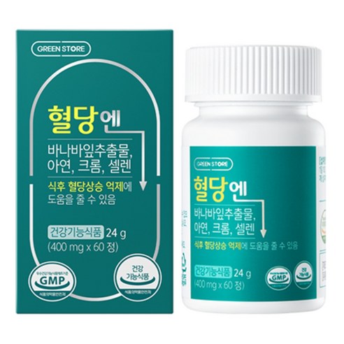 그린스토어 혈당엔, 60정, 1개