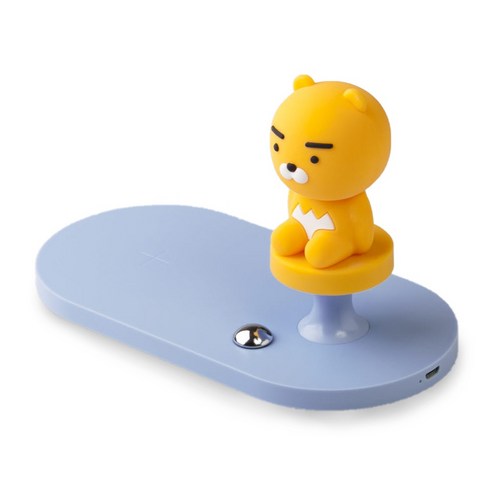 카카오프렌즈 고속 무선충전기 패드 무드등 KFWCML-01, 1개, 단일
