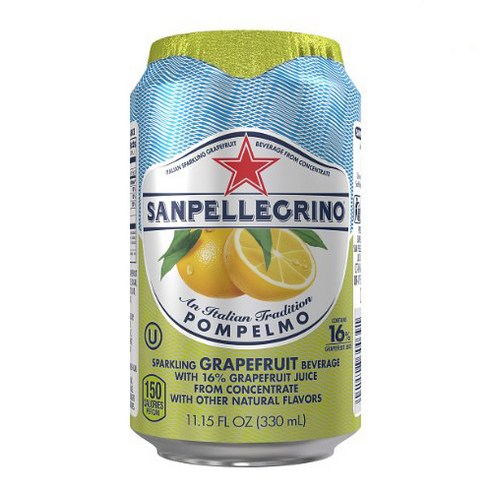 산펠레그리노 폼 펠모 자몽캔, 330ml, 6개