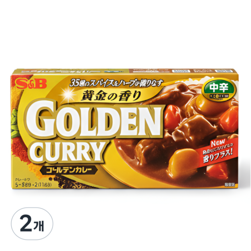 에스앤비 골든카레 중간매운맛