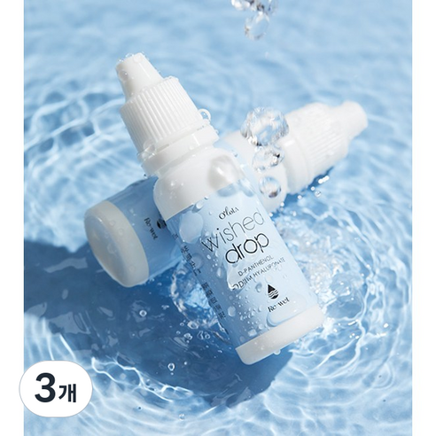 아임오로라 위시드드롭 습윤액, 3개, 15ml